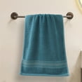thumbnail image 1 of RBCKVXZ Towels 1 Pack Bath Towels 13 x 29 Inches Cotton, Larger & Lighter, Quicker to Dry, Lighter Weight, Super Soft and Absorbent, Perfects Bathroom Towels (Blue), 1 of 6