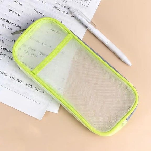 RBCKVXZ Translucent Frosted Pencil Case For Students Multi-functional Extended Version Of Plastic Pencil Case