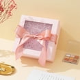 thumbnail image 1 of RBCKVXZ Transparent Cover Packaging Gift Box Stereoscopic Valentine's Day Gift Box with Bow, 1 of 6