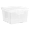 thumbnail image 1 of RBCKVXZ Transparent Kitchen Plastic Storage Tank, Waterproof Fresh-keeping Sealing Tank, with Lid Fresh-keeping Box, Kitchen Sorting Sealing Jar, Home Kitchen Essential Gadgets, S, 1 of 8