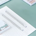 thumbnail image 1 of RBCKVXZ Transparent Triangle Ruler Small Architectural Scale Ruler Pocket Size Ruler Metric Ruler Plastic Clear Ruler Triangle Ruler Drafting Tools Office Supplies, 1 of 6