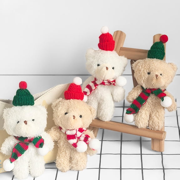 RBCKVXZ Valentine's Day Bear Figurines - Desktop Decoration for Holiday Season & Birthday Party