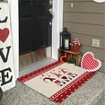 thumbnail image 1 of RBCKVXZ Valentine's Day Floor Mats 16x24inch Holiday Floor Mats Welcome Doormat Bathroom Bedroom Living Room Kitchen Outdoor Rugs Valentine's Day Gifts Home Decor, 1 of 8