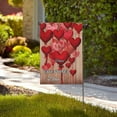 thumbnail image 1 of RBCKVXZ Valentines Garden Flag Double Sided 12 X 18 In Valentines Day Decorations For Garden Valentines Day Party Supplies, 1 of 6