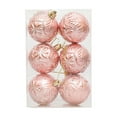 thumbnail image 1 of RBCKVXZ Vintage Christmas Balls Ornaments, 2.36"/60mm 6 PCS Christmas Tree Balls Pandent Shatterproof Christmas Decorations for Xmas Tree Holiday Party Wreath Home Decor, 1 of 6