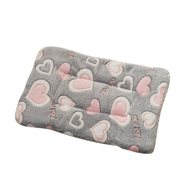 RBCKVXZ Washable Dog Bed - Plush Dog Crate Beds Comfy Kennel Pad, Non-Slip, Thick, Lightweight Pet Sleeping Mat, 24x16 Inch, Gray