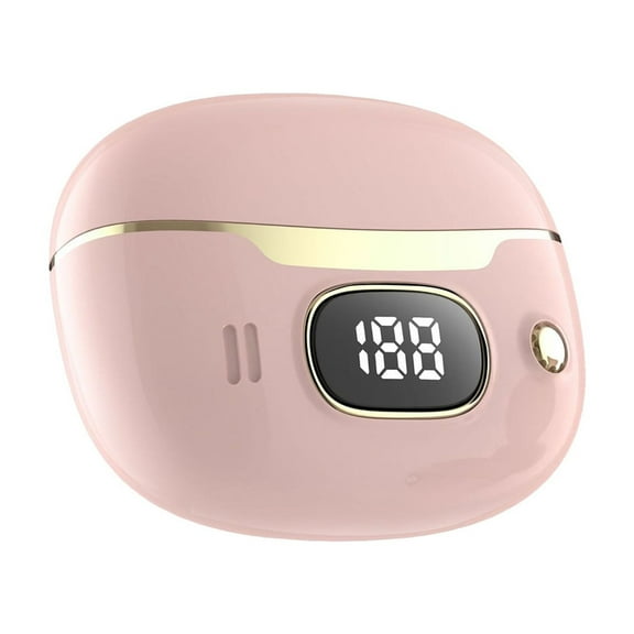 RBCKVXZ Wireless Earbuds Bluetooth 5.3 Space Stereo Noise Cancellation Calls High-value Girls' Headphones Half In-Ear Sports Wireless Headphones Birthday Gifts, Pink