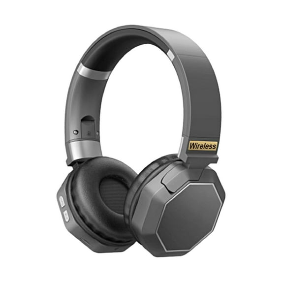RBCKVXZ Wireless Headphones Bluetooth Earphone HIFI Stereo Headset BASS Mode Gaming Earbuds Over The Ear Headphone Birthday Gifts, Gray
