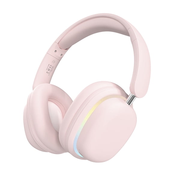 RBCKVXZ Wireless Headsets Bluetooth Headsets Wireless Light Emitting Gaming Headsets Ultra-long Mobile Gaming Esports Headsets Birthday Gifts, Pink