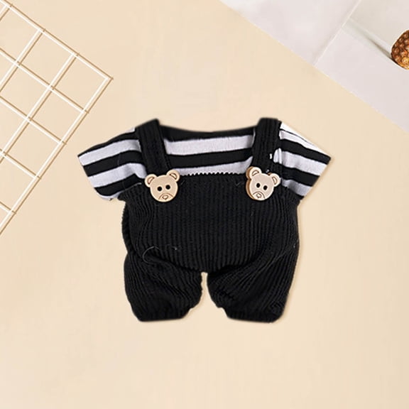 RBEK Fashion Doll Clothes Outfit Set Quality Costume Dress Up Accessories For 12 Inch Dolls Soft Material Handmade Design