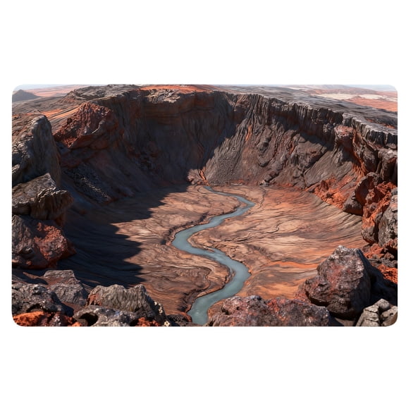 RBER Personalized Optical Illusion Rug Optical Illusion Grassland Rug 3D Rugs ,60x40cm Optical Illusion for Living Room Large Floor Rug Floor Mats