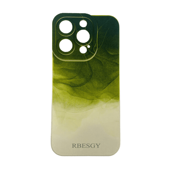 RBESGY Silicone Smartphone Protective Cover, Cell Phone Case, Ink Wash Smudge Pattern Case for Smartphone