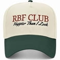 thumbnail image 1 of RBF Club Trucker Hat, Funny Embroidered Baseball Cap with Quote Happier Than I Look, Adjustable Snapback Hat for Men and Women, Trendy Casual Fashion Accessory, 1 of 4