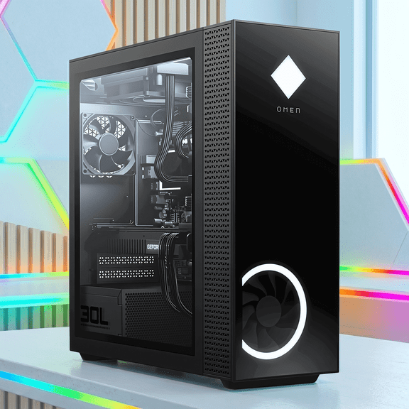 RBG Gaming PC Desktop Intel Xeon E5-2687W V4, NVIDIA Quadro K2200 4GB, 16GB DDR4 RAM, 512GB SSD + 1TB HDD,Air Cooling, Windows 11,WIFI6 & BT5.4,650W PSU,RGB Keyboard & Mouse