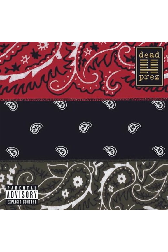 dead prez RBG: Revolutionary But Gangsta LP red