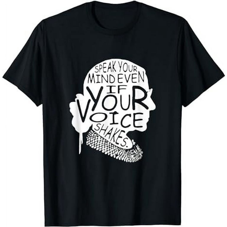 RBG Ruth Bader Ginsburg Feminist Political Gift T Shirt Walmart