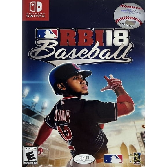 Restored RBI 18 Baseball, Physical/Nintendo Switch, Sports Game, Parental Controls, 4 Offline Players