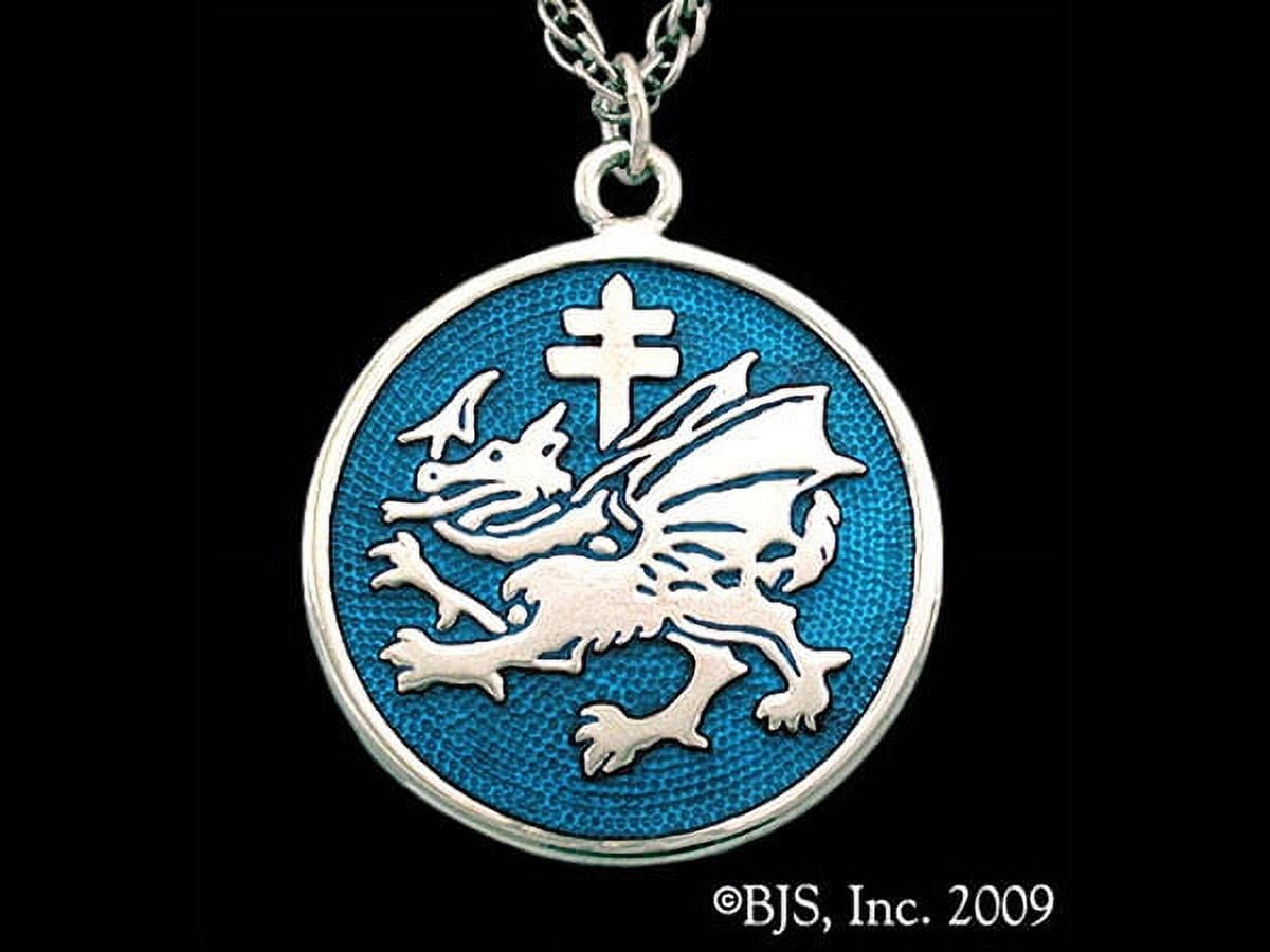 RBI Necklace Dracula Vlad the Impaler Order of the Dragon Blue