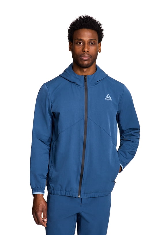 Men's and Big Men's Ascent Full Zip Woven Jacket, Sizes S-3XL