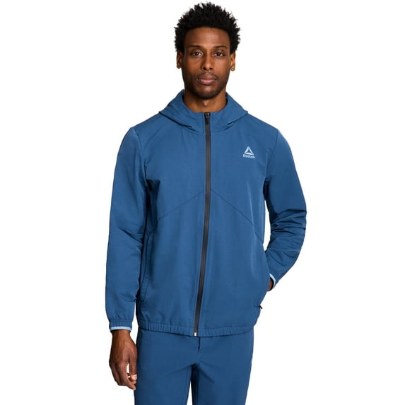 Reebok Men's and Big Men's Ascent Full Zip Woven Jacket, Sizes S-3XL