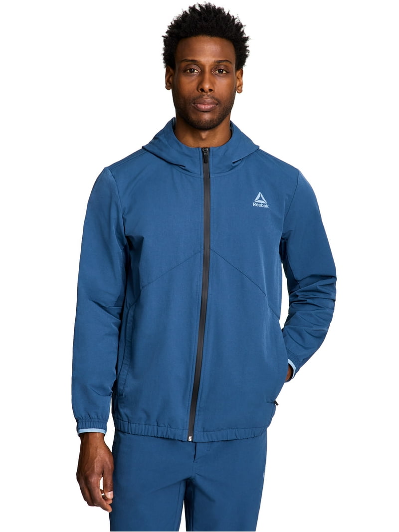 Reebok Men's and Big Men's Ascent Full Zip Woven Jacket