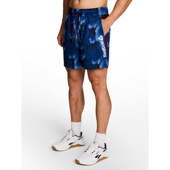 Reebok Men's Reebok Men's and Big Men's Champ Knit Performance Shorts, 6" Inseam, Sizes XS-3XL