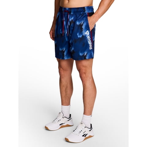 Reebok Men's Reebok Men's and Big Men's Champ Knit Performance Shorts, 6" Inseam, Sizes XS-3XL