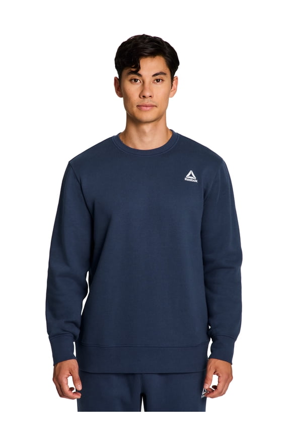 Men's and Big Men's Game Day Fleece Crewneck Sweatshirt, Sizes XS-5XL