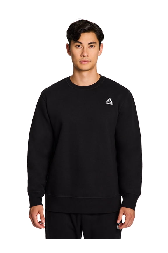 Men's and Big Men's Game Day Fleece Crewneck Sweatshirt, Sizes XS-5XL