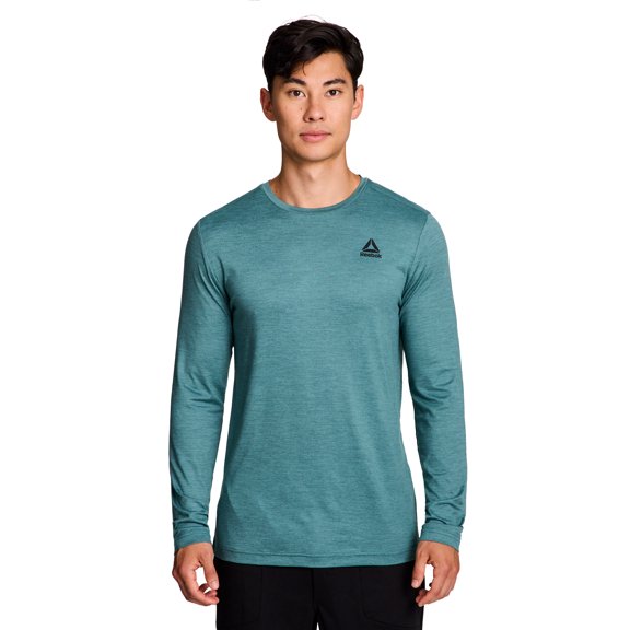 Reebok Men's and Big Men's Legacy Core Long Sleeve Tee Shirt, Sizes XS-5XL