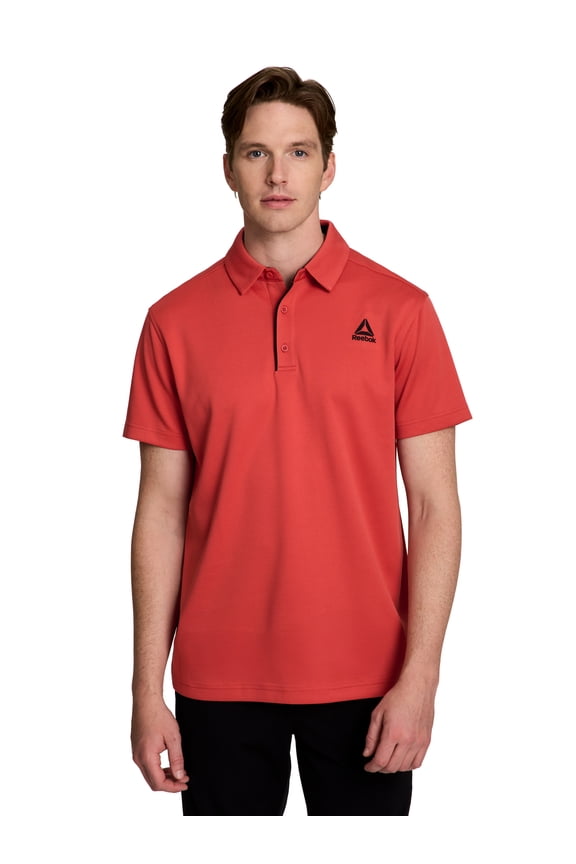 Men's and Big Men's Performance Polo Shirt, Sizes XS-5XL