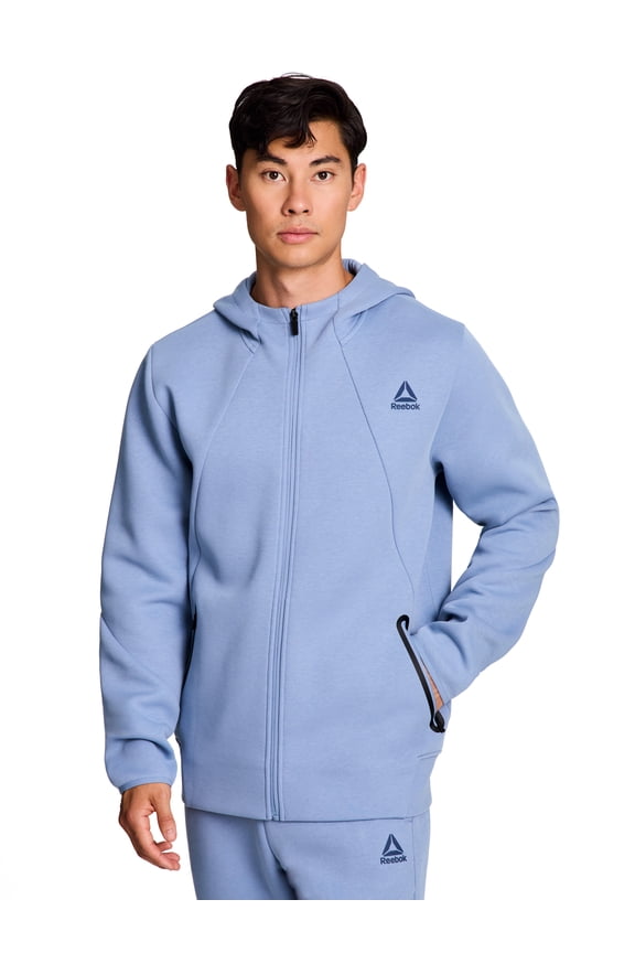 Men's and Big Men's Momentum Fleece Full Zip Hoodie, Sizes XS-5XL