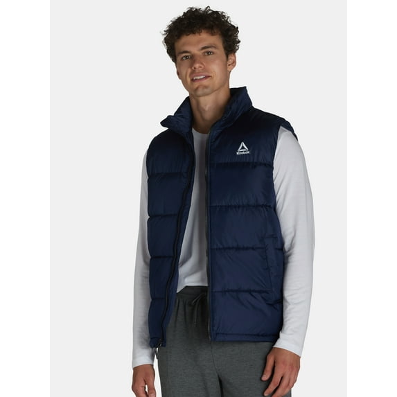 Reebok Men's and Big Men's Puffer Vest, Sizes S-3XL