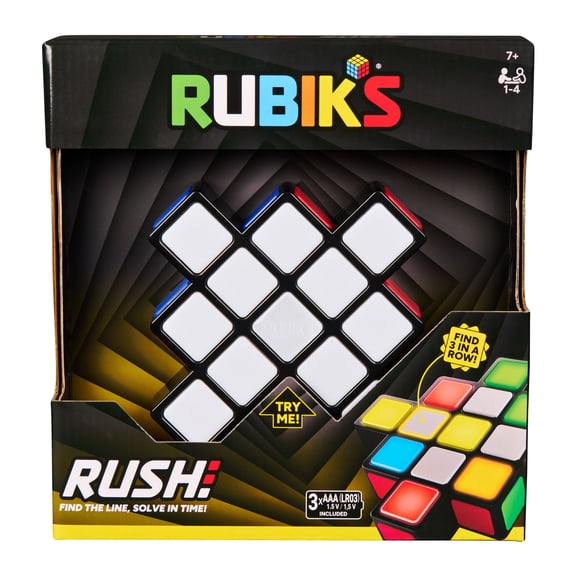 Rubik's Rush Light-Up Electronic Game, 1-4 Players, Ages 7 and up