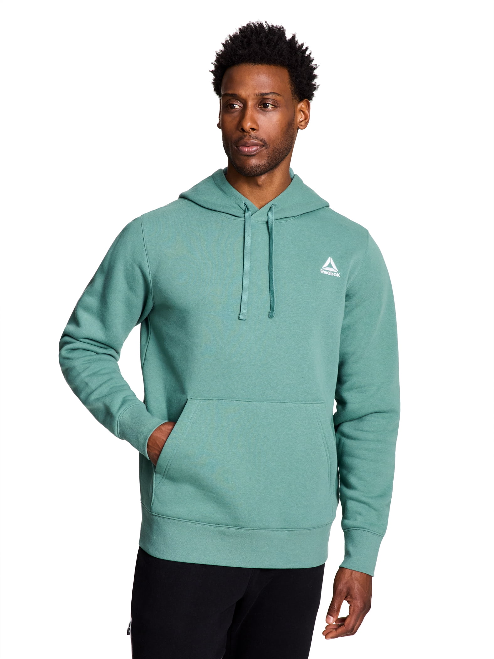 Reebok Men's and Big Men's Game Day Fleece Left Chest Hoodie, Sizes XS-5XL