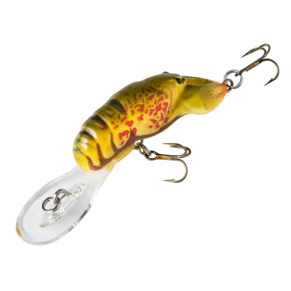 Rebel Teeny Wee-Crawfish Lure - Winter Craw, Life-like Fishing Bait