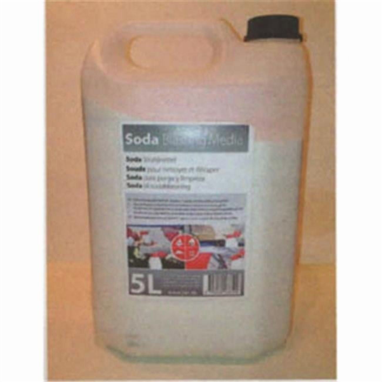 RBL Products 145151 Soda blasting Media- 5L Bottle