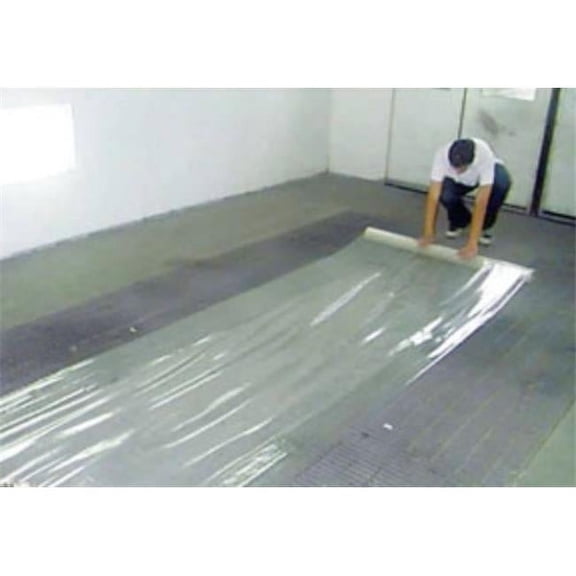 RBL Products RBL-421 48 in. x 200 ft. Heavy-Duty Clear Plastic Self-Adhering Roll