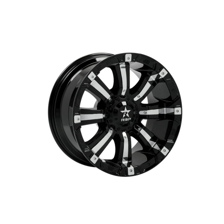 ★RBP-94R LEXANI WHEEL ★17×9J★PCD136.9★6H RBP - 94R Black with Chrome Inserts (20