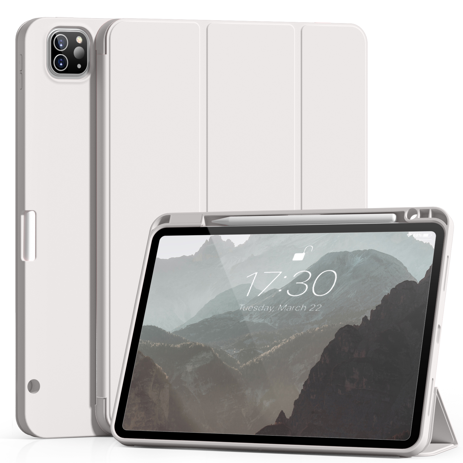 RBP For iPad Pro 11 12.9 inch with Pencil Holder Case, For iPad Air 4