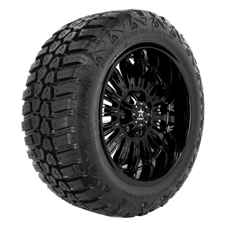 RBP Repulsor MT RX Mud Terrain Light Truck Tire, LT33X12.50R22