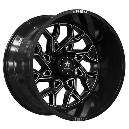 RBP (Rolling Big Power) 24x14 Black With Natural Grooves Wheel - Not Applicable Bolt Pattern