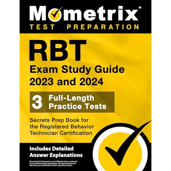 Pre-Owned Rbt Exam Study Guide 2023 and 2024 - 3 Full-Length Practice Tests, Secrets Prep Book for the (Paperback) by Matthew Bowling (Editor)