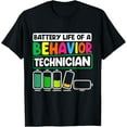 thumbnail image 1 of RBT Therapist Behavioral Science Behavior Technician T-ShirtMen's and women's gift, black and white T-shirt, size: Extra large S-4XL, 1 of 4
