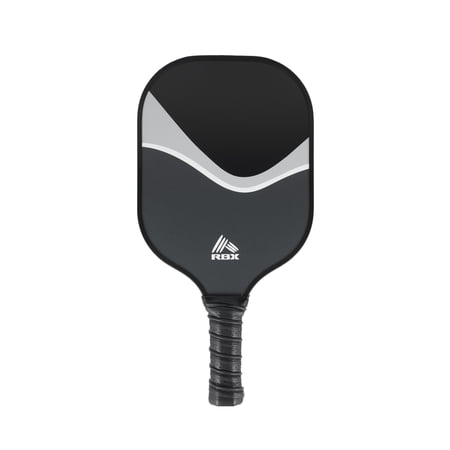 RBX Active Fiberglass Pickleball Paddle with Cushioned Grip, Matching Cover