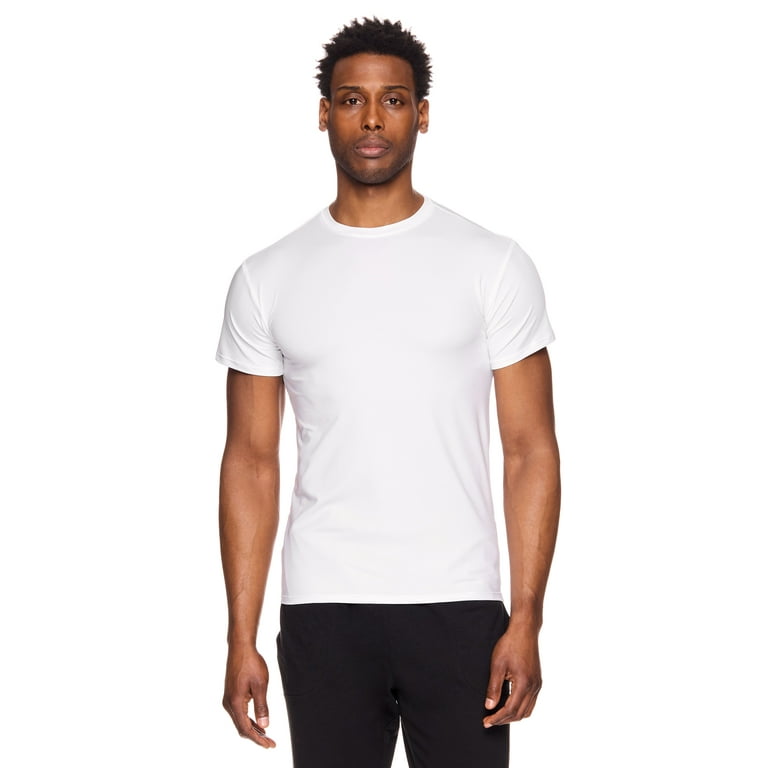 Mens crew neck undershirts best sale