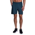 thumbnail image 1 of RBX Active Men's 7-Inch Mesh Detail Quick Dry Woven Basketball Gym Shorts, 1 of 4