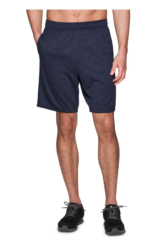 Active Men's 9-Inch Textured Jersey Basketball Shorts With Pockets