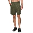 thumbnail image 1 of RBX Active Men's 9-Inch Textured Jersey Basketball Shorts With Pockets, 1 of 4