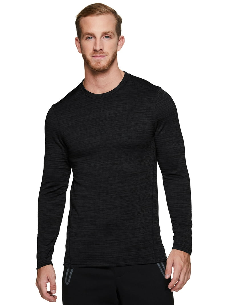 RBX Active Men's Thermal Base Layer T-Shirt, Fleece Lined